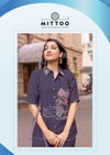 Cool Line By Mittoo Viscose Weaving Ladies Co Ord Set Wholesale Market In Surat